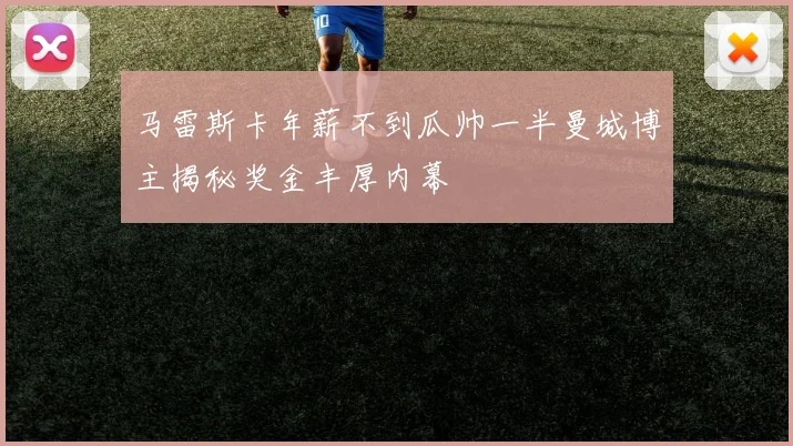马雷斯卡年薪不到瓜帅一半曼城博主揭秘奖金丰厚内幕