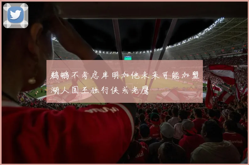 鹈鹕不考虑库明加他未来可能加盟湖人国王独行侠或老鹰